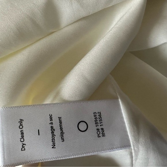 Mabel Imitation Pearl Trim Mini Dress In White Size 2 - Picture 8 of 8